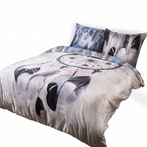 Pościel satynowa Darymex kolekcja Panel 160x200 wz. 22406