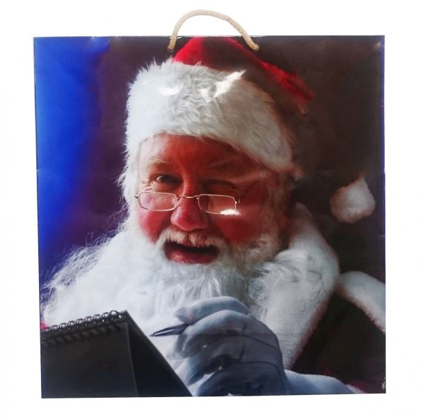 Ozdobne opakowanie, świąteczna torebka na prezent 32,5x34,5 wz. B7/2