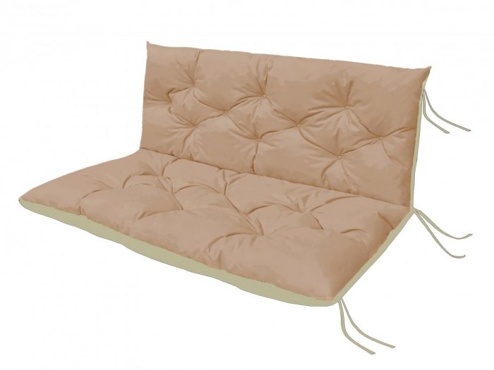 Poduszka ogrodowa na huśtawkę - 120x60x50 wz. Beżowy