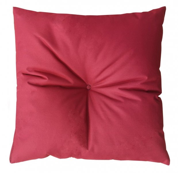 Poduszka ogrodowa - jasiek 40x40 wz. Bordowy