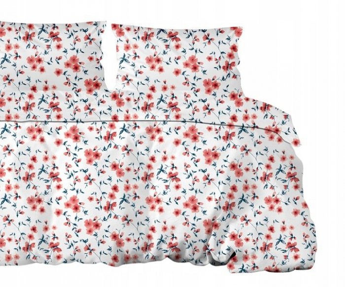 Pościel satyna bawełniana Frotex 220x200 - wz. AKWARELA