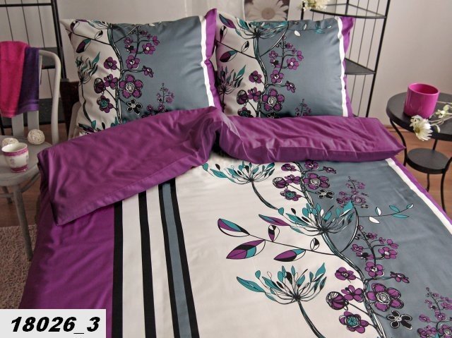 Poszewki na poduszki 70x80 satyna ANDROPOL wz. 18026/3