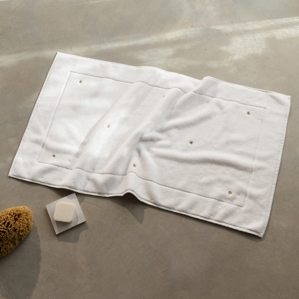 dywanik ZEPHIRE bawełna ivoire