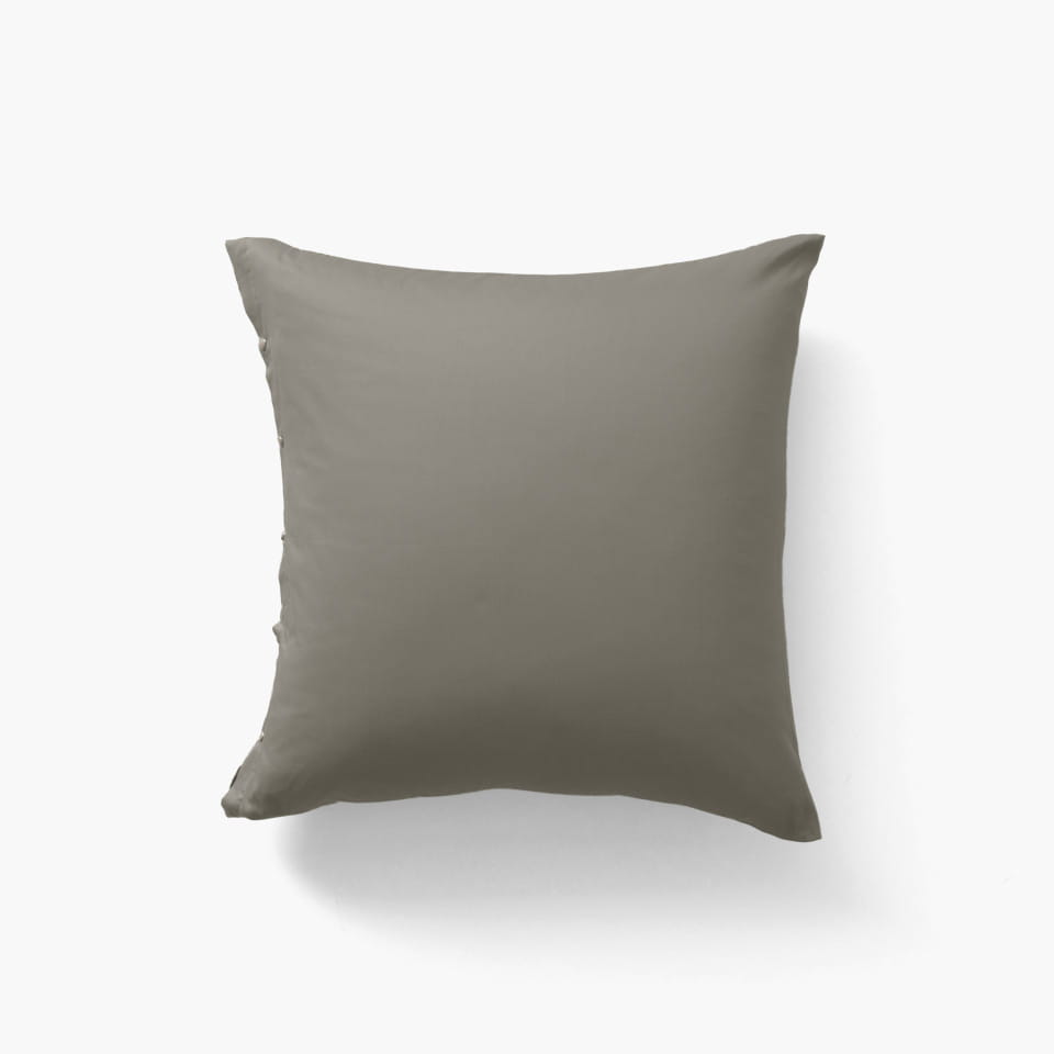 poszewka QUARTZ kaki jade bawełna satynowa - pościel