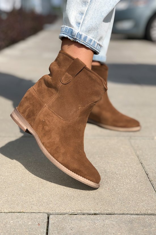 Botki damskie 143/8 Tawny