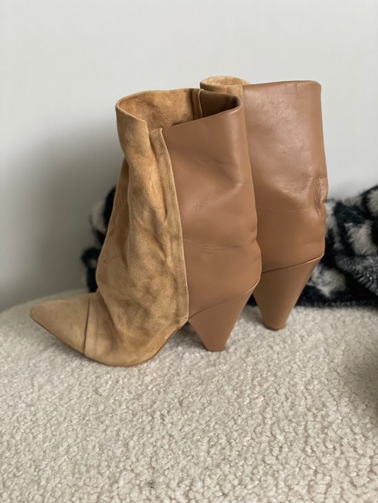 Botki damskie 4807K90/15 Sand Piaskowy