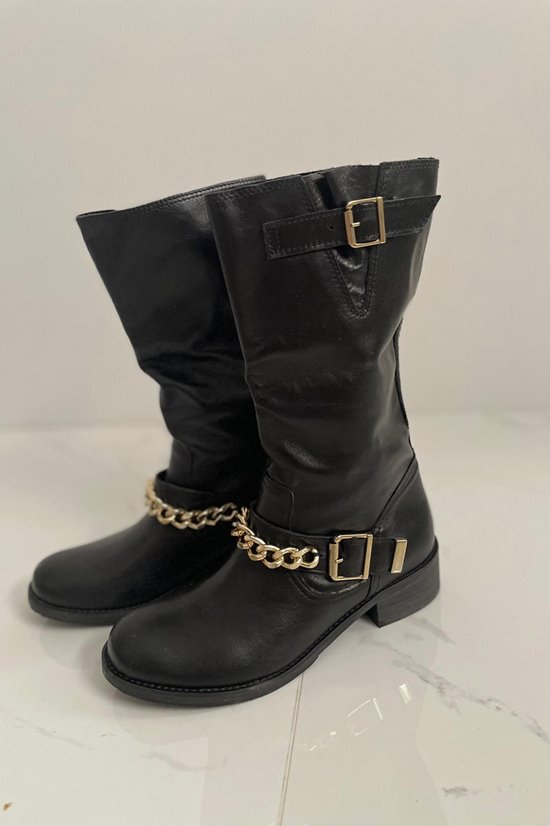 Trzewiki 026 Czarny lico