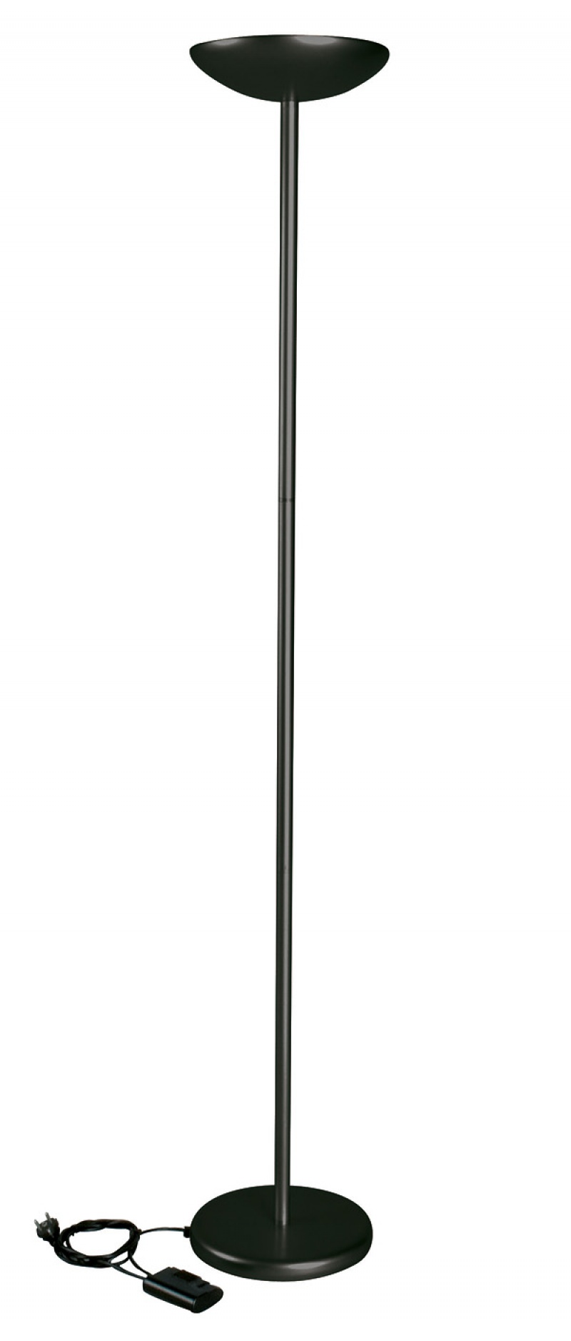 Halogenowa lampa podłogowa MAULsky, 230W, ze ściemniaczem, czarna