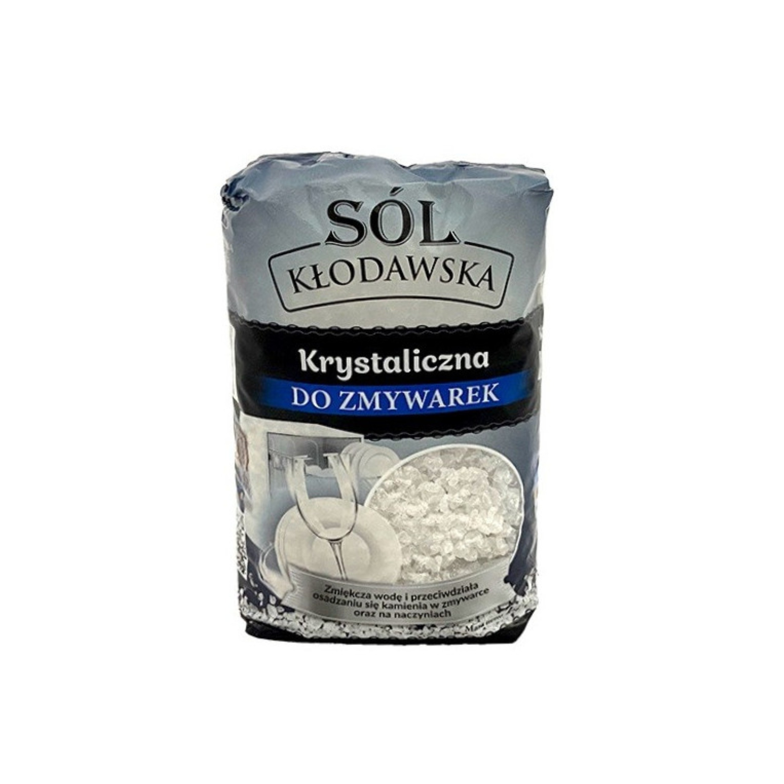 Krystaliczna Sól Do Zmywarek, 1kg, Sól Kłodawska