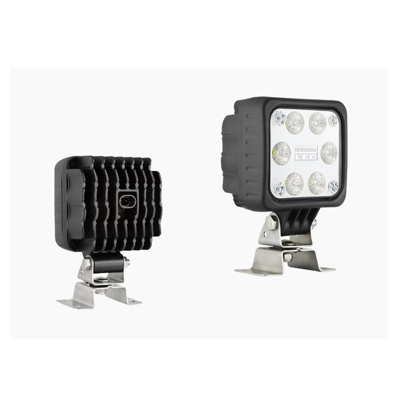 Lampa robocza LED 2500lm złącze AMP SuperSeal LED8F.51028 Wesem