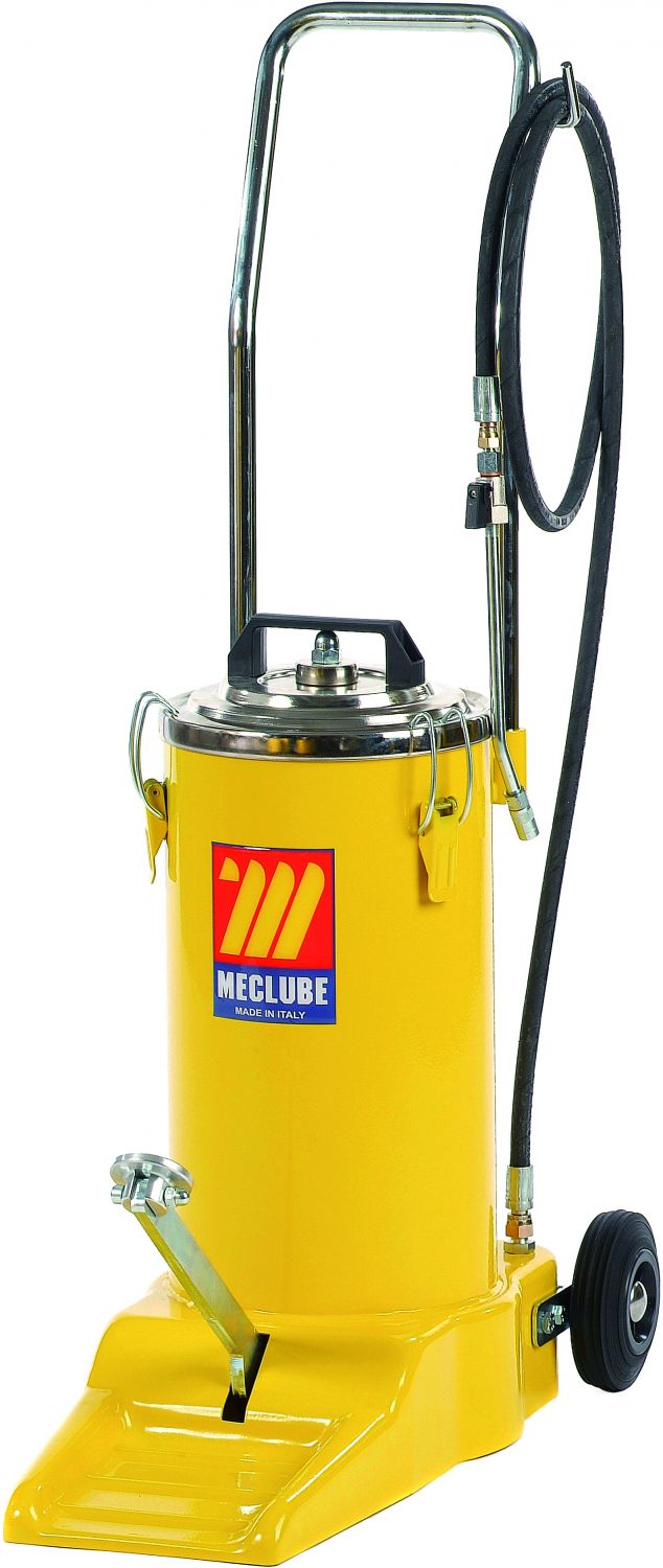 Ręczna pompa do smaru na kółkach z pedałem 16 kg 156554