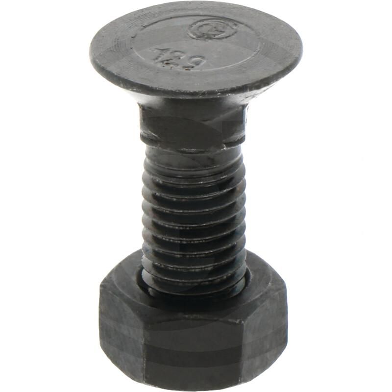 Śruby płużne z nakrętką M12x35, DIN 608, 10.9 1871235810/25