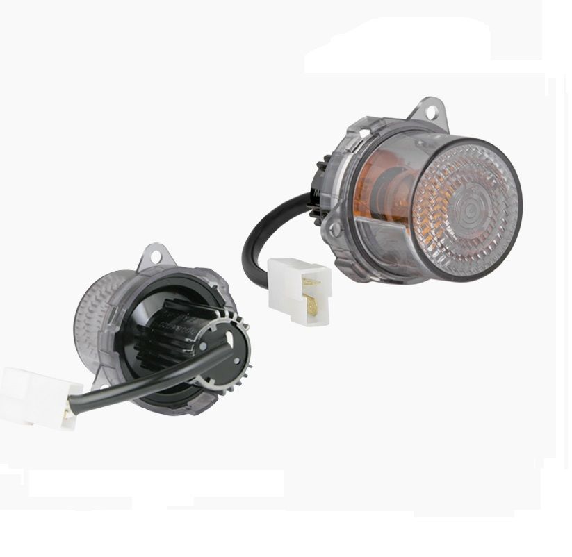 Kierunkowskaz przedni fi55 złącze AMP z żarówką LA3.23941 Wesem