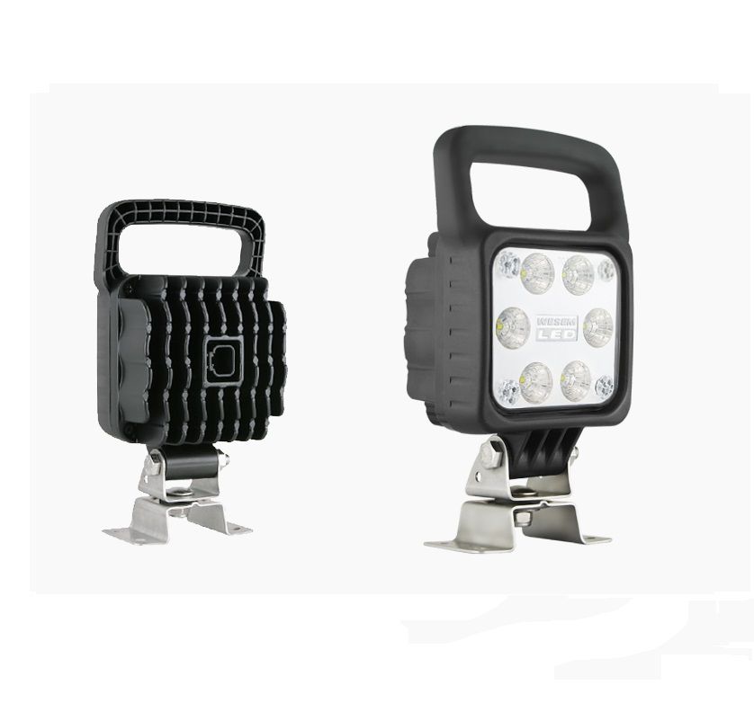 Lampa robocza LED 3000lm uchwyt omega złącze DT04-2P LED9C.53937 Wesem