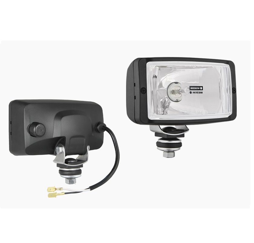 Halogenowa lampa robocza z żarówką 24V LPR6FF.46420 Wesem