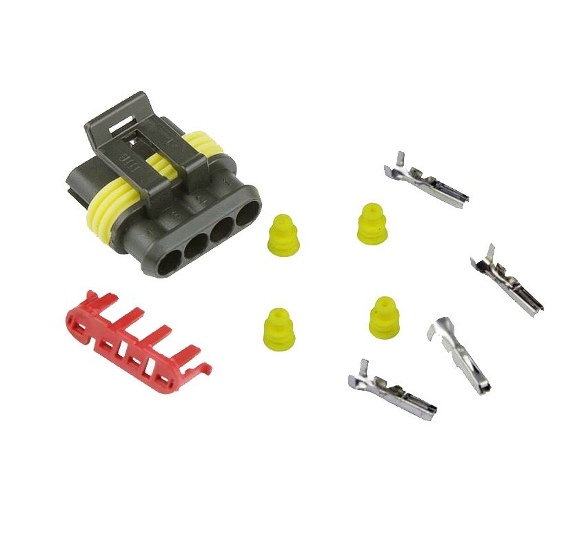 Przeciwzłącze AMP SuperSeal 4 pin, Wesem