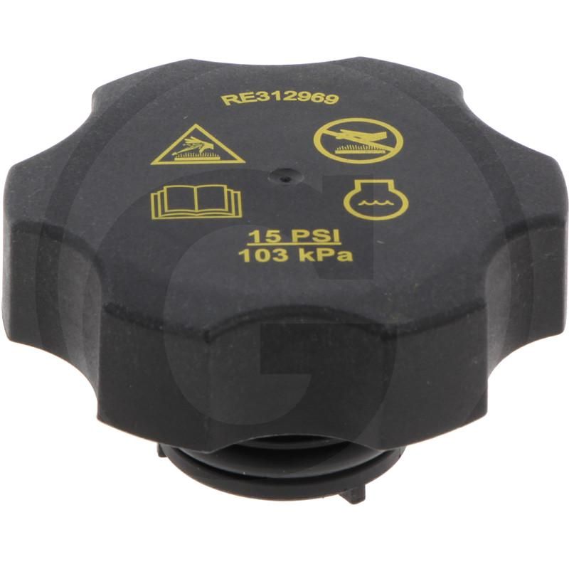 Korek wlewu chłodnicy John Deere RE312969