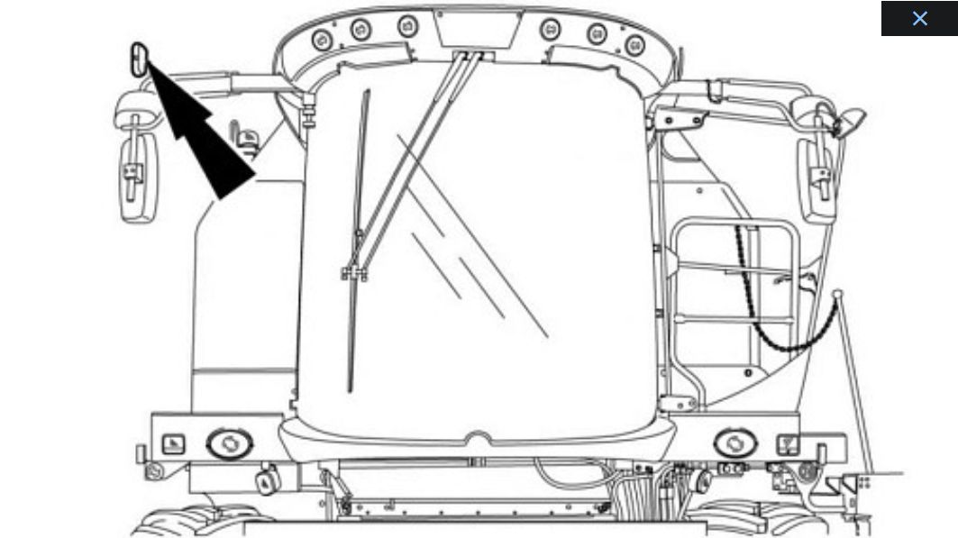 Ramie lusterka New Holland CR CX TC 47358131 CNH