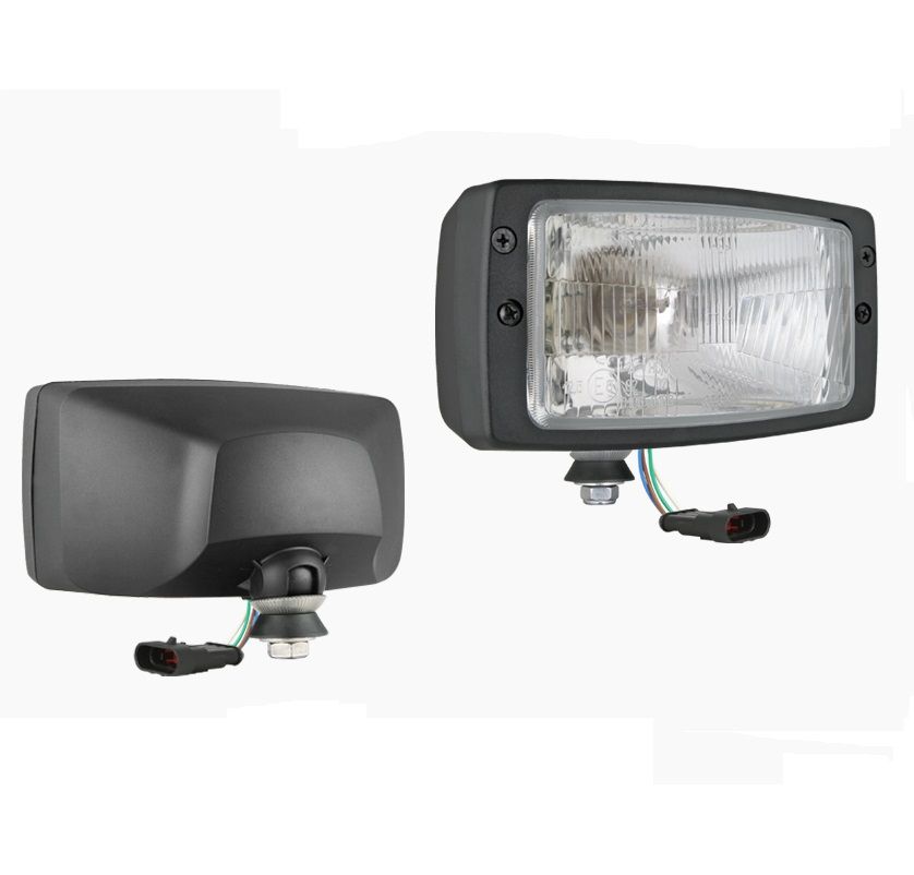 Reflektor przedni typu R2 w obudowie przewód i złączem AMP SuperSeal RE.33313 Wesem