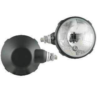 Reflektor przedni typu H4 fi161 w obudowie z tworzywa lewy RE.21210 URSUS Wesem