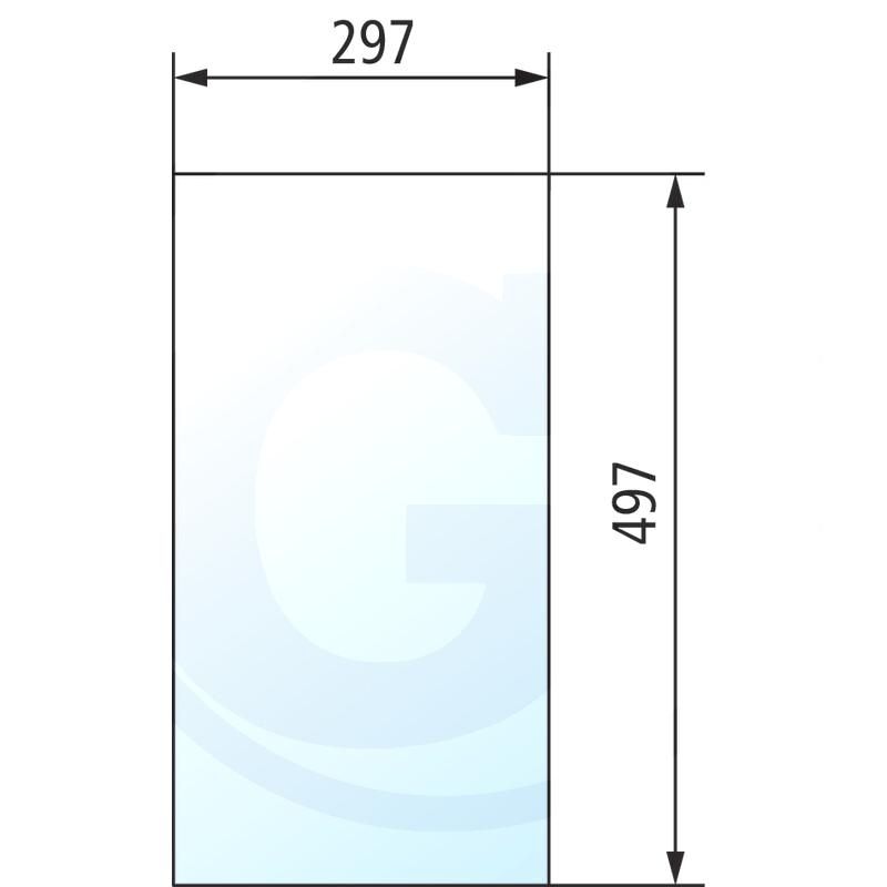 Szyba dzielona prawa i lewa Renault 461 551 7701350520