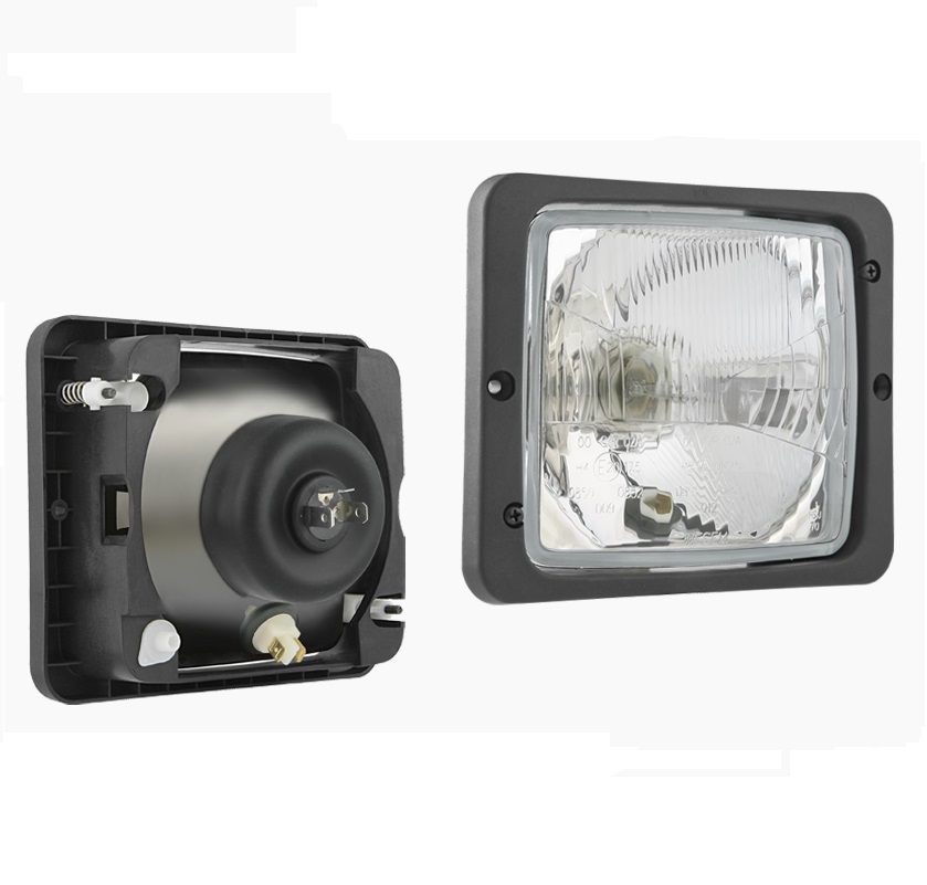 Reflektor przedni typu R2 z ramką 172x142 RE.22778 Wesem