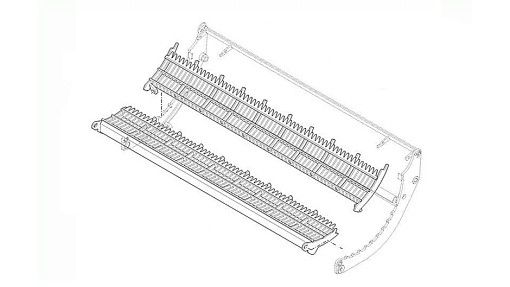 Zestaw cepów do kukurydzy New Holland CX 84285733 CNH