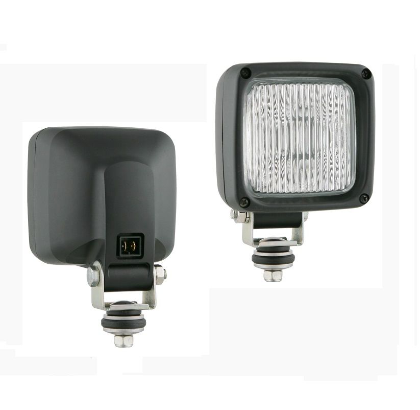 Reflektor halogenowy przeciwmgielny ze złączem AMP Faston żarówką 12V HK1.42301 Wesem