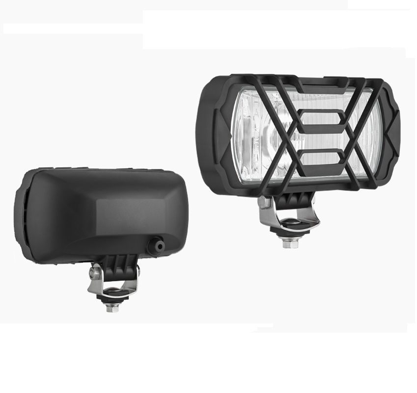 Drogowy reflektor halogenowy z kratką i żarówką HP1A.46941 Wesem