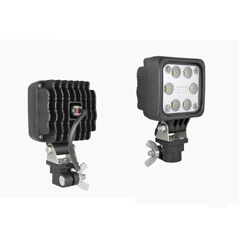 Lampa robocza LED 50° 2500lm przewód i złącza DT04-2P DT06-2S LED6F.49950 Wesem