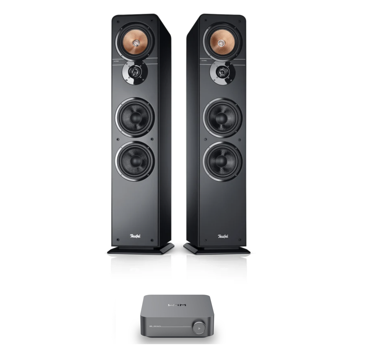 Teufel ultima 40 mk3 + wiim amp pro