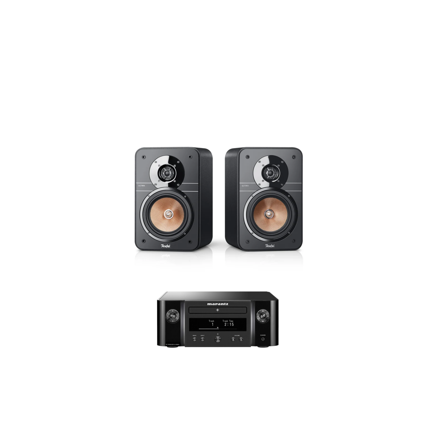 Teufel ultima 20 mk3 + marantz melody x