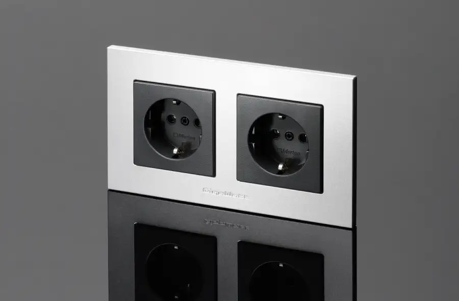 Gigawatt g-044 schuko duplex gniazdo podtynkowe