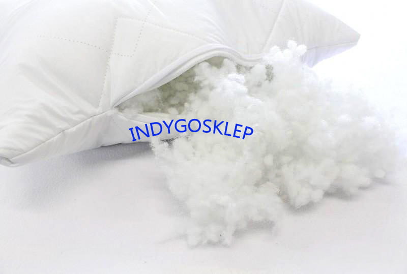 poduszka antyalergiczna 45x75 sztuczny puch, z zamkiem