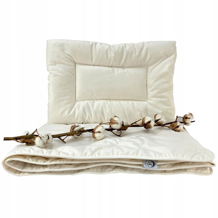 Kołdra bawełniana 100x135 + 40x60 całoroczna antyalergiczna Ecotton