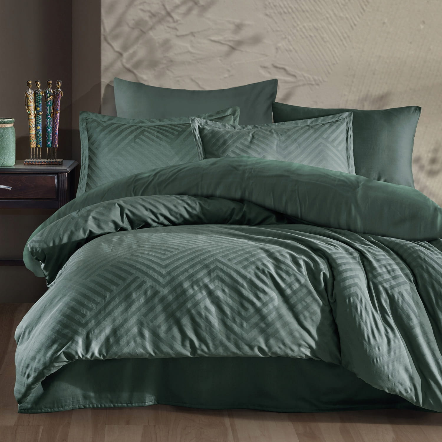 Pościel bawełniana 200x220 satyna żakard Tula-1