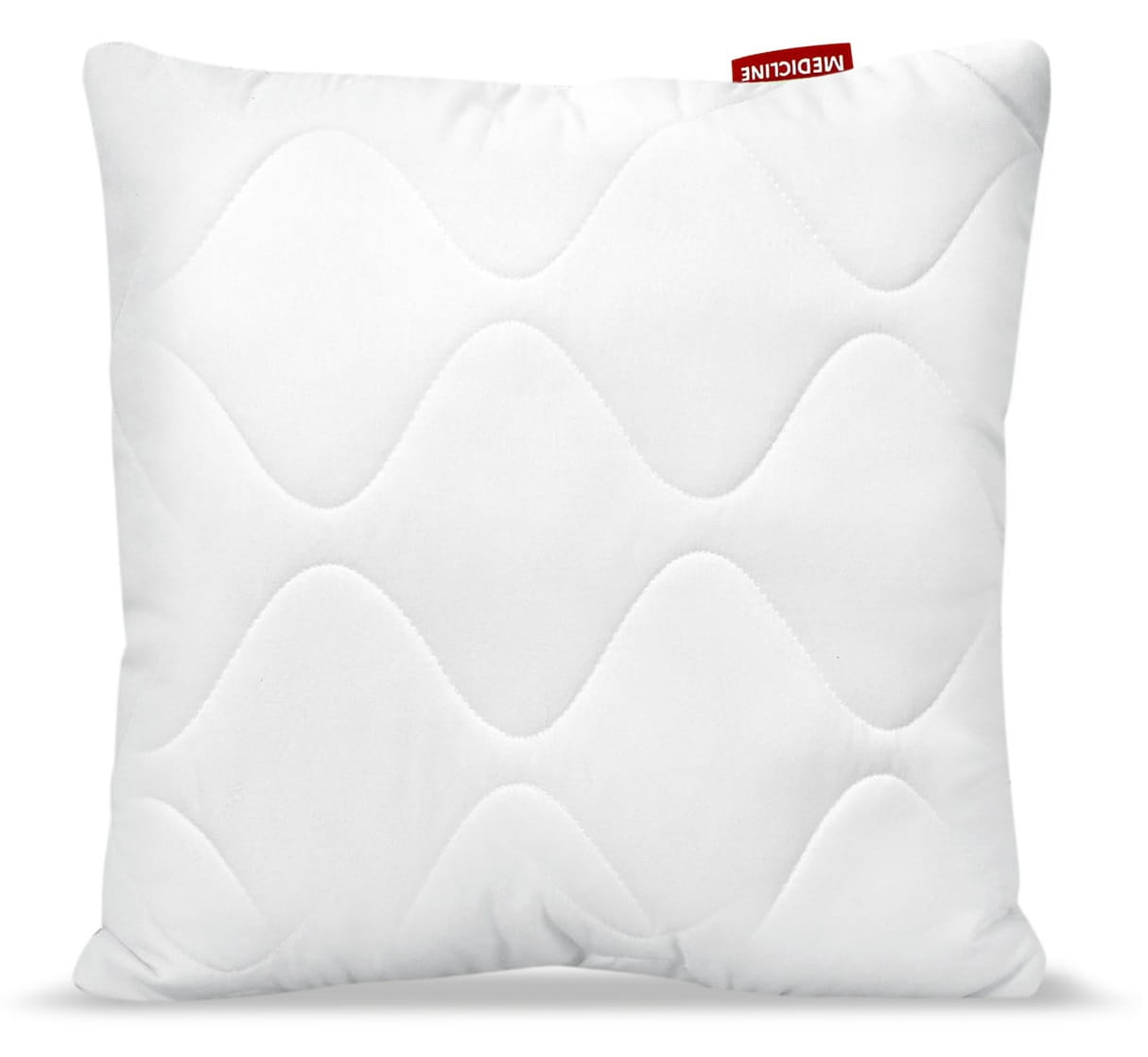 Poduszka 40x40 cm antyalergiczna pikowana mikrofibra silikon