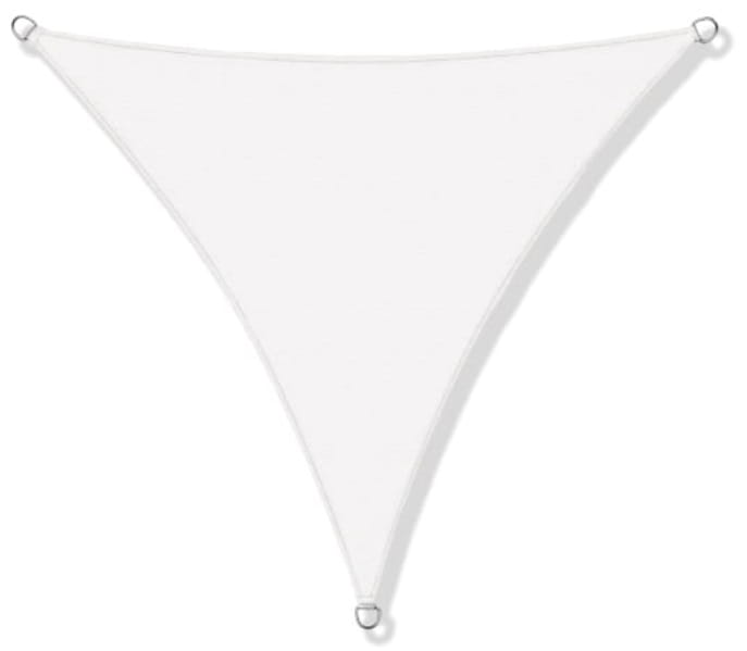 Żagiel przeciwsłoneczny wodoodporny ortalion 3x3x3m biały