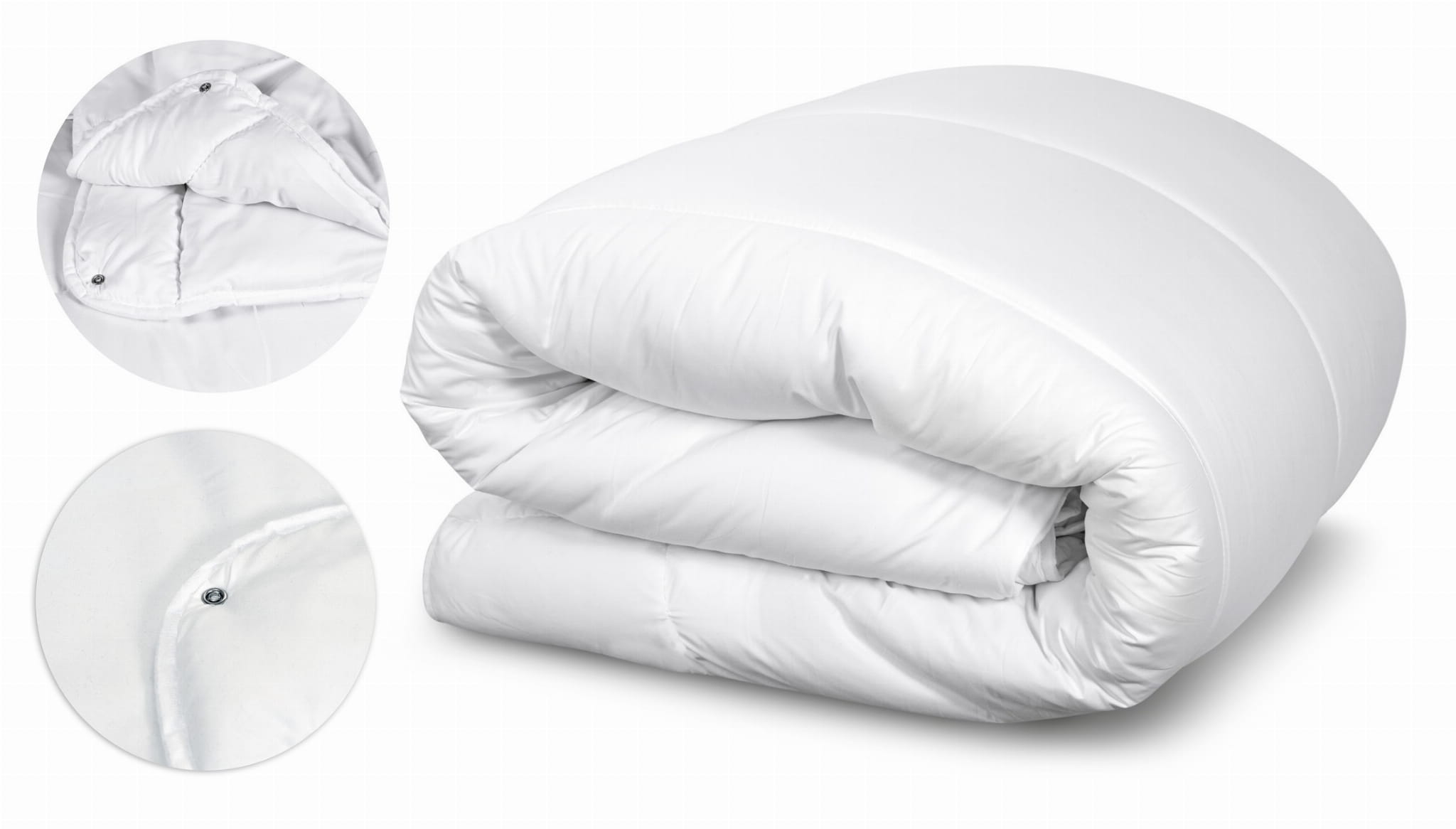 Kołdra 200x220 cm 4 pory roku antyalergiczna mikrofibra silikon