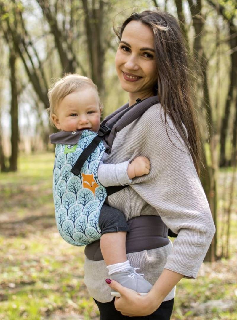 Nosidełko ergonomiczne Standard: Forest mint