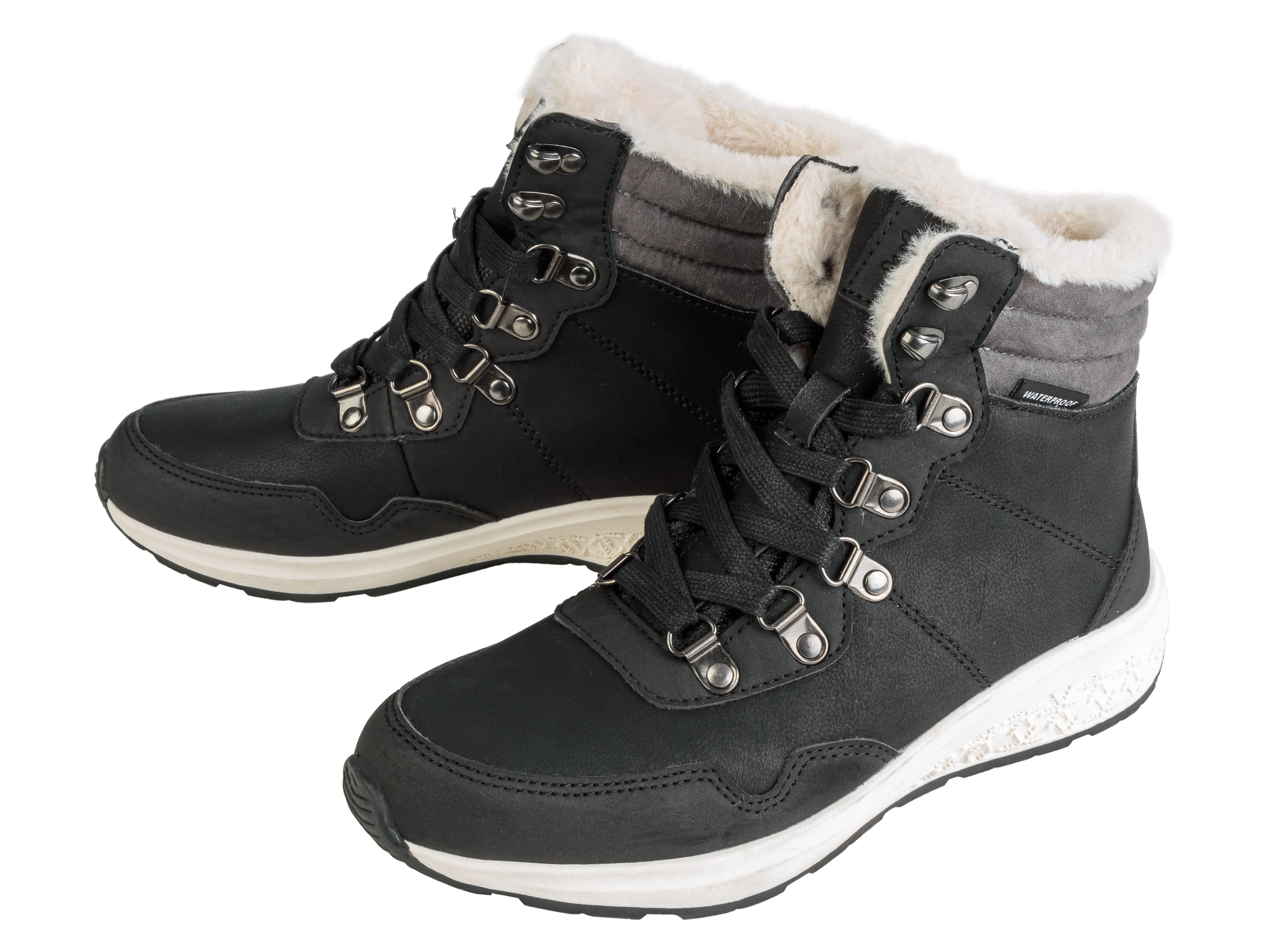 esmara Buty damskie zimowe, wodoodporne Czarny, 37