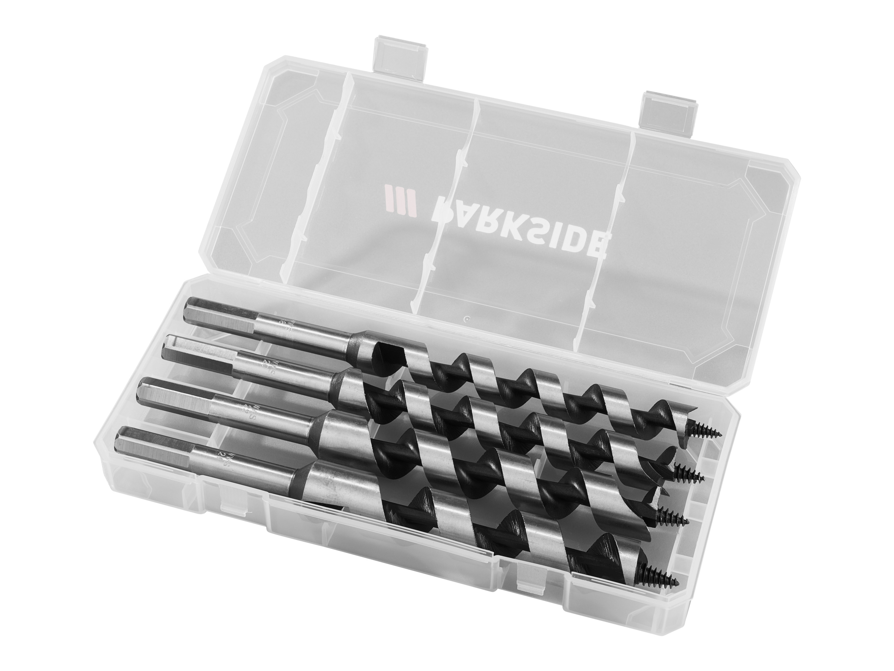 Parkside Zestaw 4 lub 6 wierteł spiralnych Duży 4 szt.