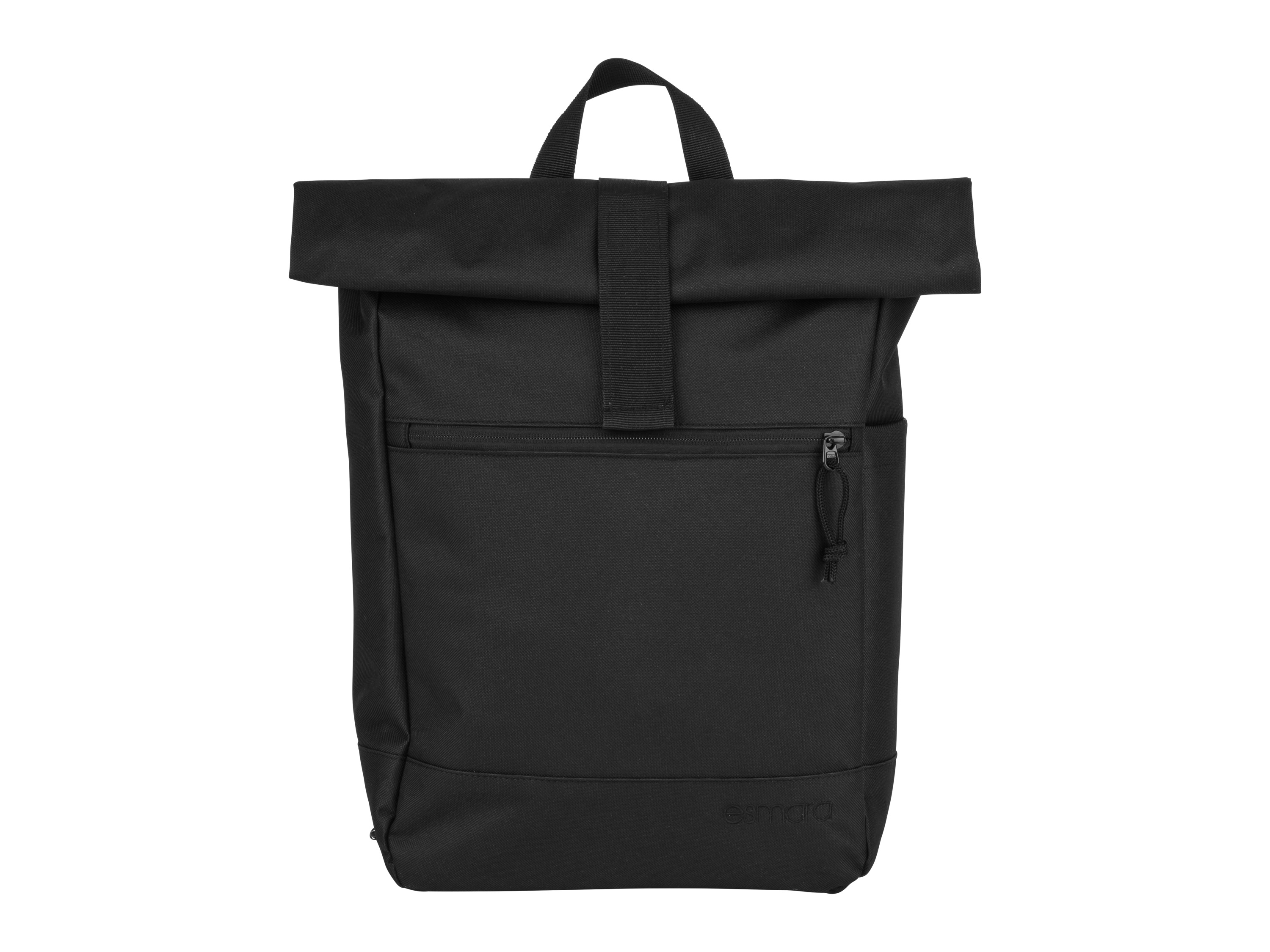 esmara Plecak, 16 l / 16-21 l Plecak rolltop, Czarny
