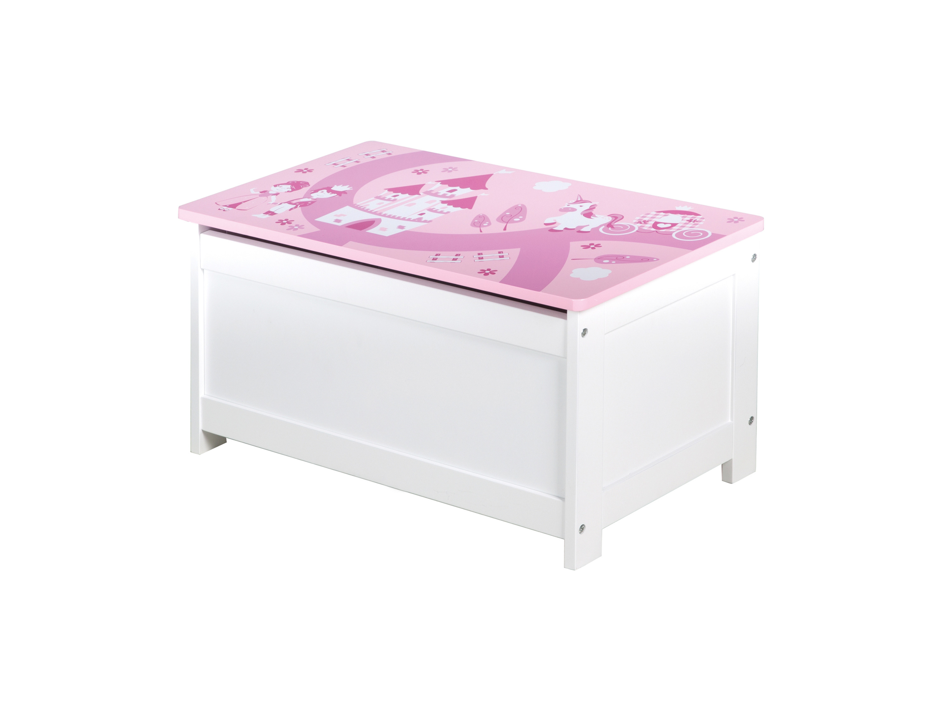 roba Skrzynia na zabawki z funkcją siedzenia, z płyty MDF Korona