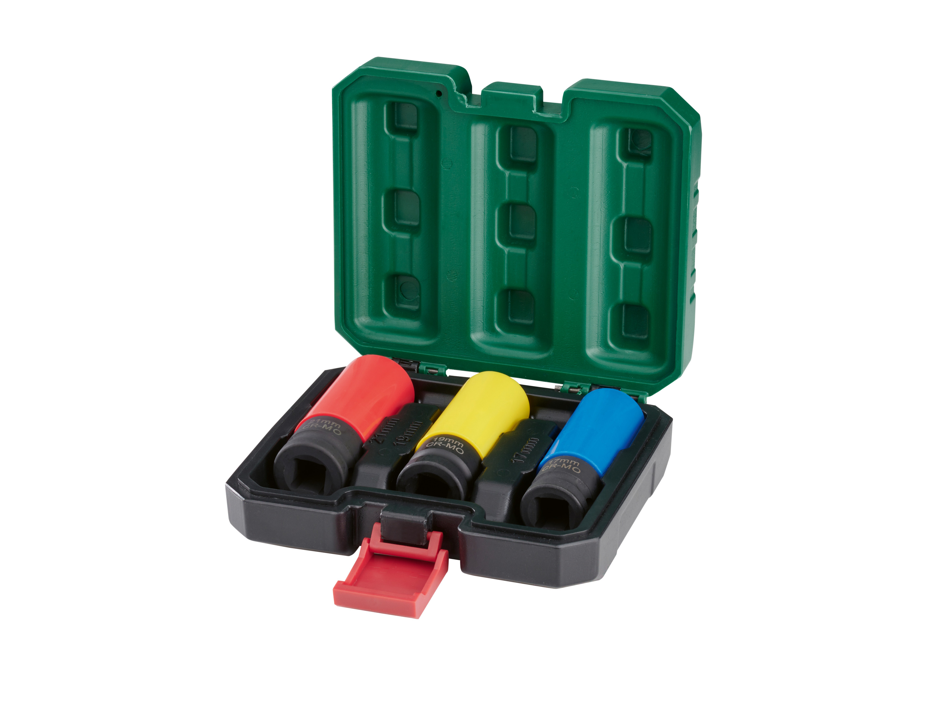 Parkside Zestaw nasadek udarowych / Adapter udarowy z bitami skrętnymi / Zestaw przegubów kulistych udarowych Zestaw nakrętek udarowych