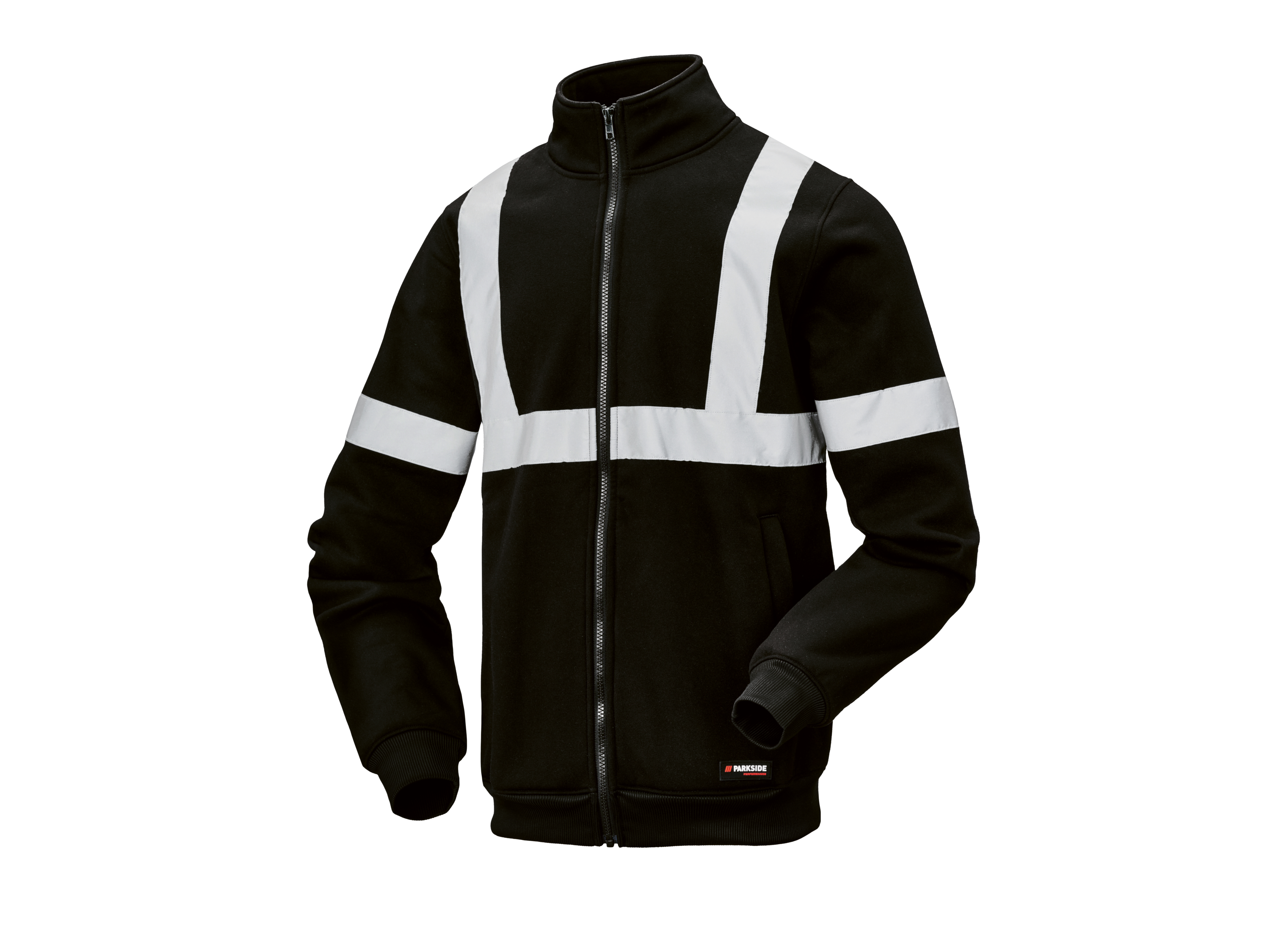 Parkside Performance Bluza męska z odblaskowymi elementami Czarny, L 52/54