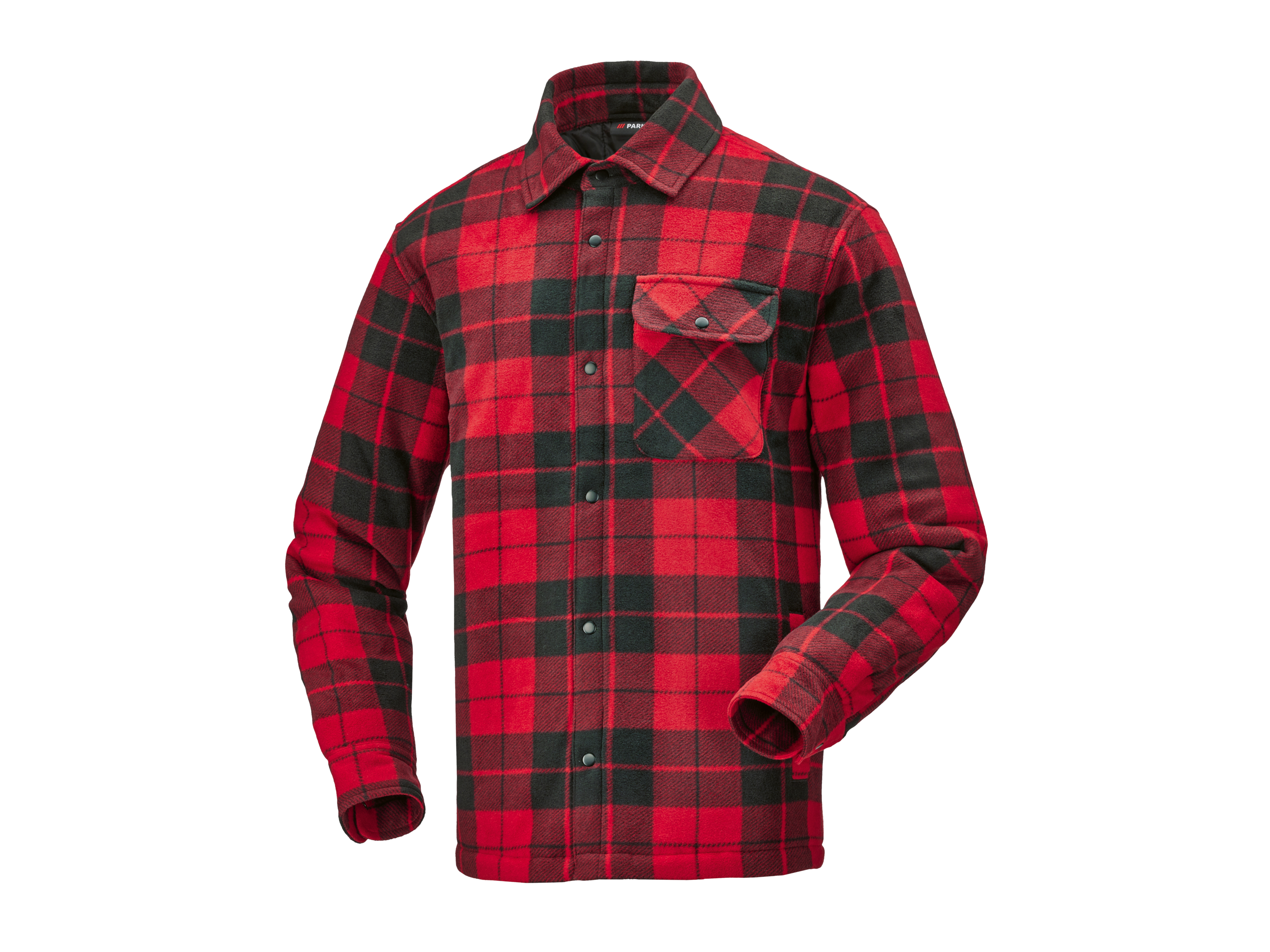 Parkside Koszula męska w kratę Czerwony, XL 56/58