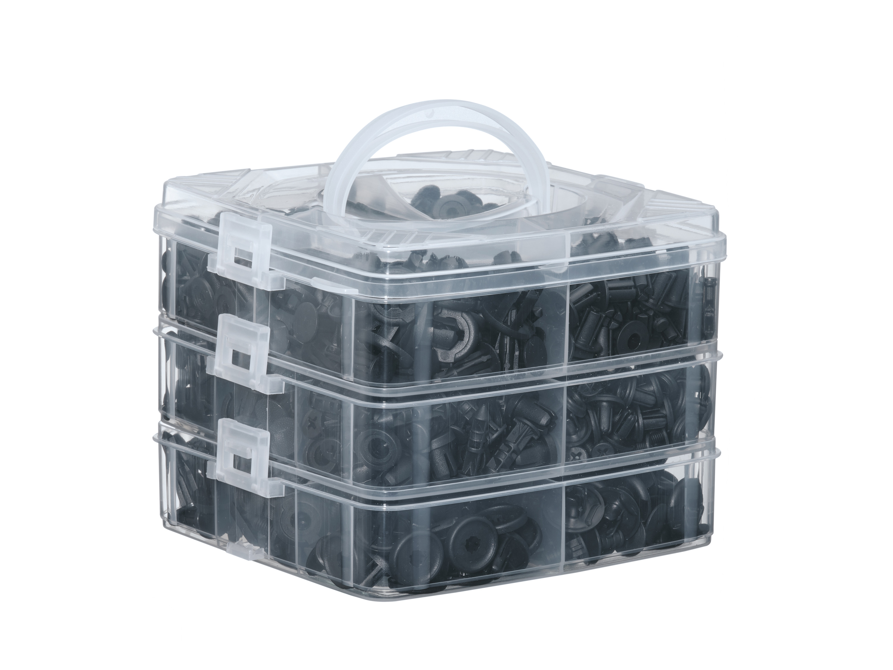 Parkside Zestaw klipsów mocujących i opasek kablowych lub zestaw narzędzi samochodowych Zestaw klipsów mocujących i opasek kablowych