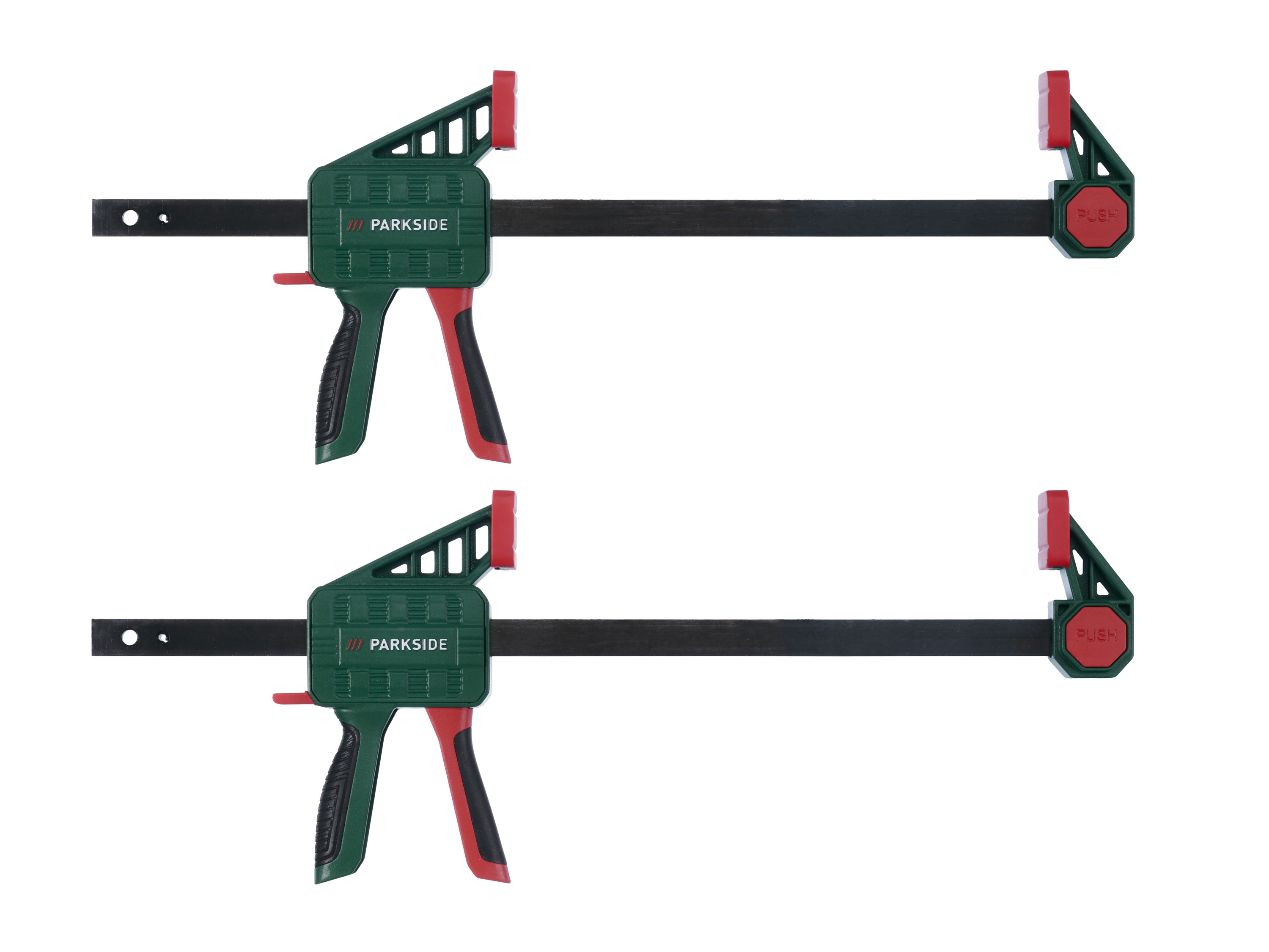 Parkside Zestaw 2 lub 4 ścisków szybkomocujących Zestaw 2-elem. - rozmiar L