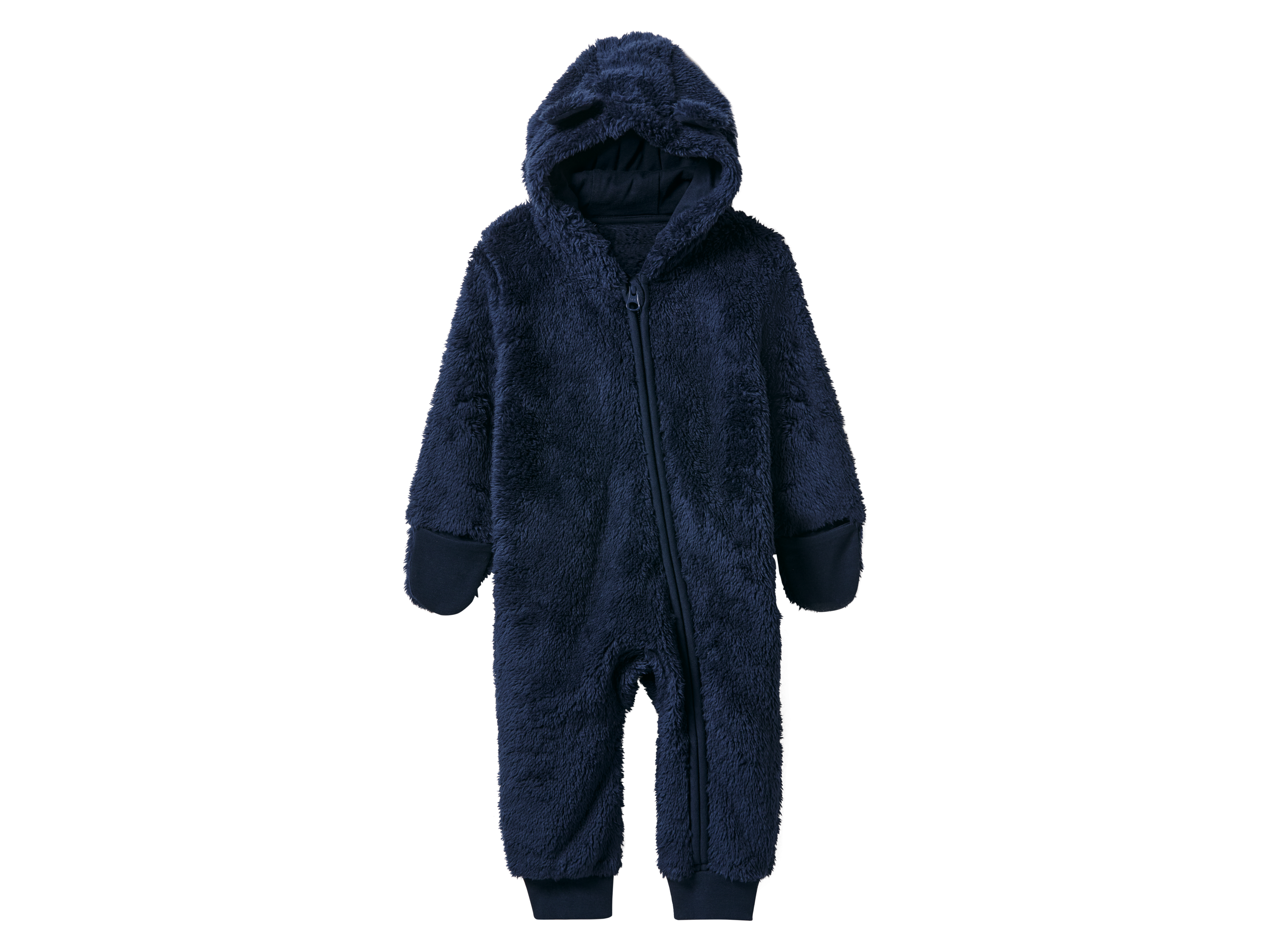 lupilu Kombinezon niemowlęcy z polaru Granatowy, 50/56